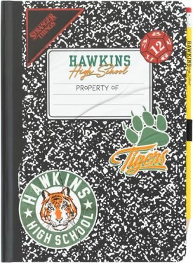 Official A5 merchandised Stranger Things notepad, great gift for fans of the show