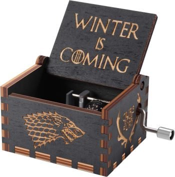 Mechanical music box themed on Game of Thrones, perfect gift for Thronies